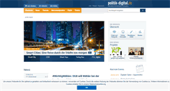 Desktop Screenshot of politik-digital.de